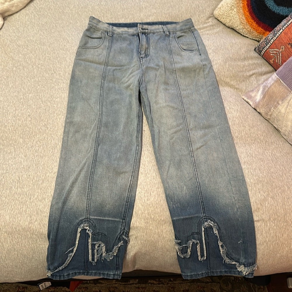 wavy jeans men’s 32/32